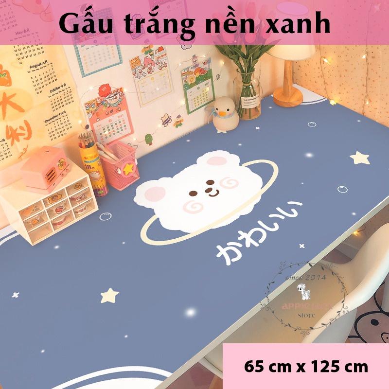 Miếng dán bàn học tiện ích chống thấm nước 65 x 125 cm - mẫu cho bé gái và bé trai mới nhất