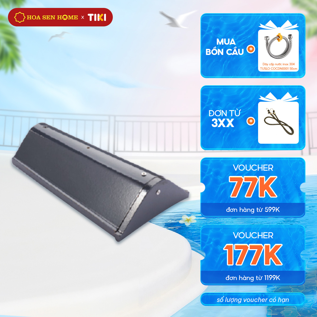 Ngói cuối rìa tráng men cao cấp CASA PRO, chống thấm, chống rêu mốc - Hoa Sen Home - Hàng chính hãng