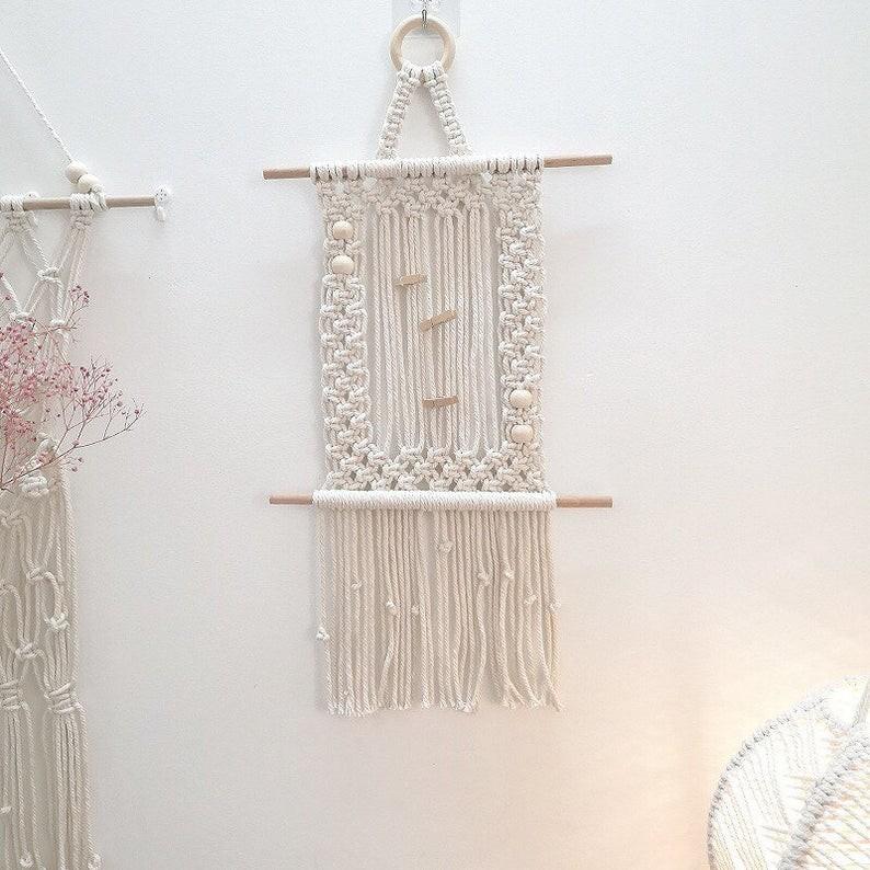 Khung ảnh treo tường Macrame