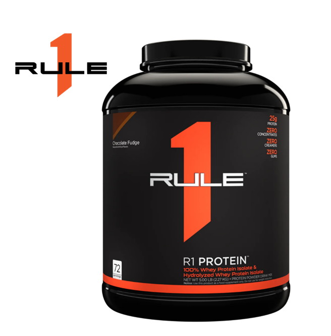 Hình ảnh Thực phẩm tăng cơ Rule 1 Protein Isolate/ Hydrolysate 4.8-5.01lb tặng Rule 1 Shaker