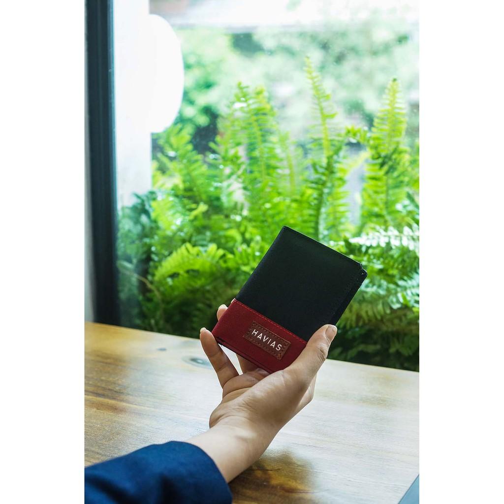 Ví Vải Modern Fabric Vertical Wallet HAVIAS