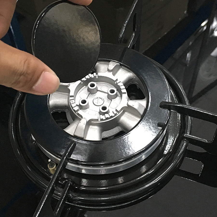 Bếp Gas Âm Rinnai RVB-6SDQ - Đen - Hàng Chính Hãng