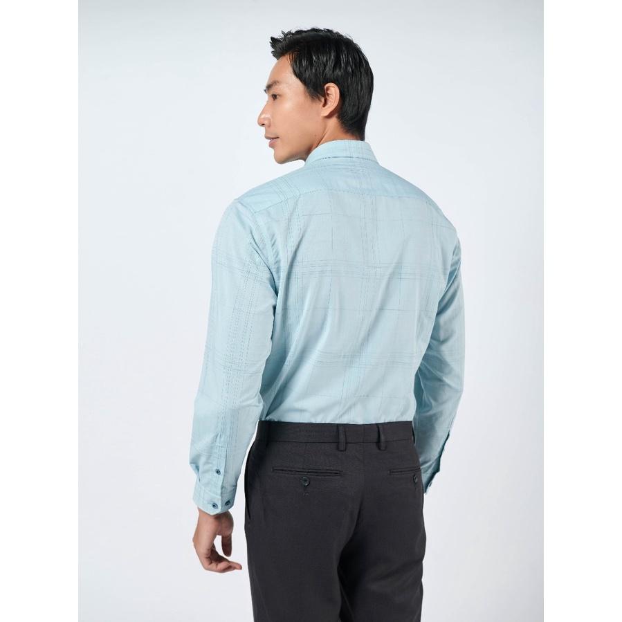 Áo Sơ mi Owen nam dài tay dáng Regular sợi Tre mềm mịn mát Mã AR220788D