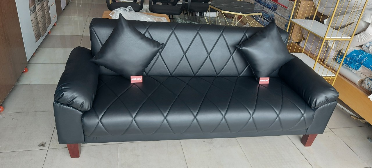 Sofa băng Japan Tundo 2m1 tặng 2 đôn, 2 gối và bàn trà Kim cương.