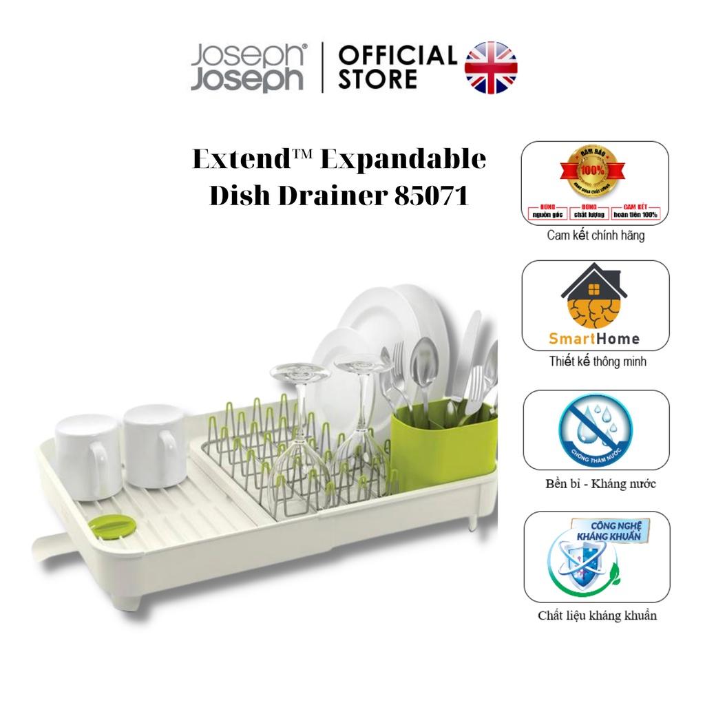 Kệ để chén đĩa cao cấp Joseph Joseph Trắng 850710 - Extend Expandable Dish Drainer