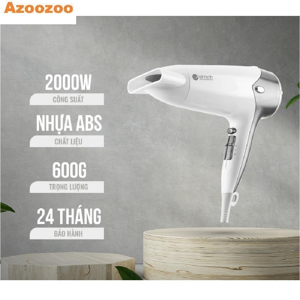 Máy Sấy Tóc Elmich HDE-1820 - Công Suất 1100W - Hàng Chính Hãng