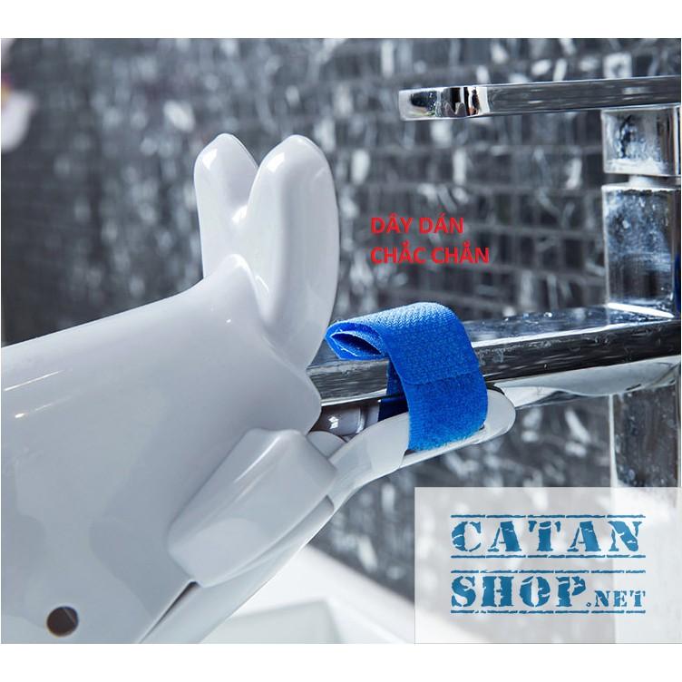 Vòi nước gắn lavabo giúp bé rửa tay dễ dàng hình cá voi siêu ngộ nghĩnh, tiện lợi, an toàn cho trẻ - giao màu ngẫu nhiên