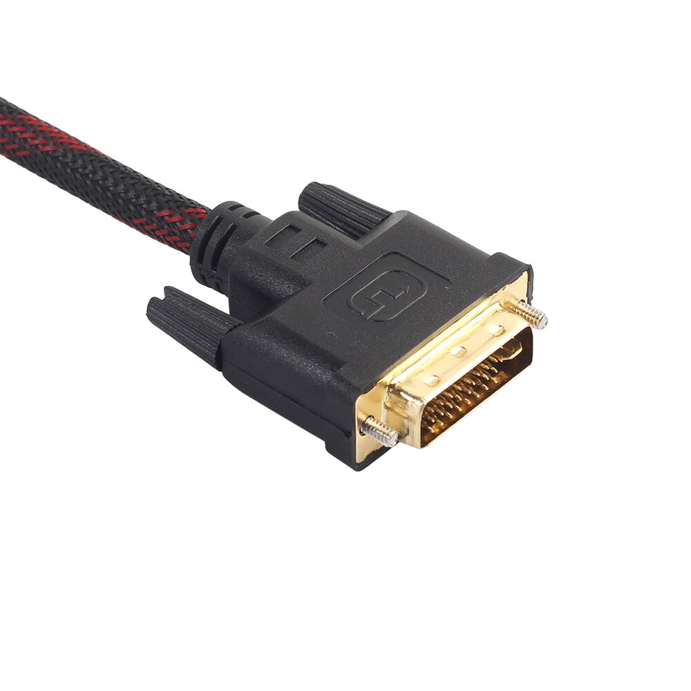 Cáp Chuyển Đổi DVI 24+5 Sang VGA Bọc Lưới Chống Nhiễu Dài 1,5m