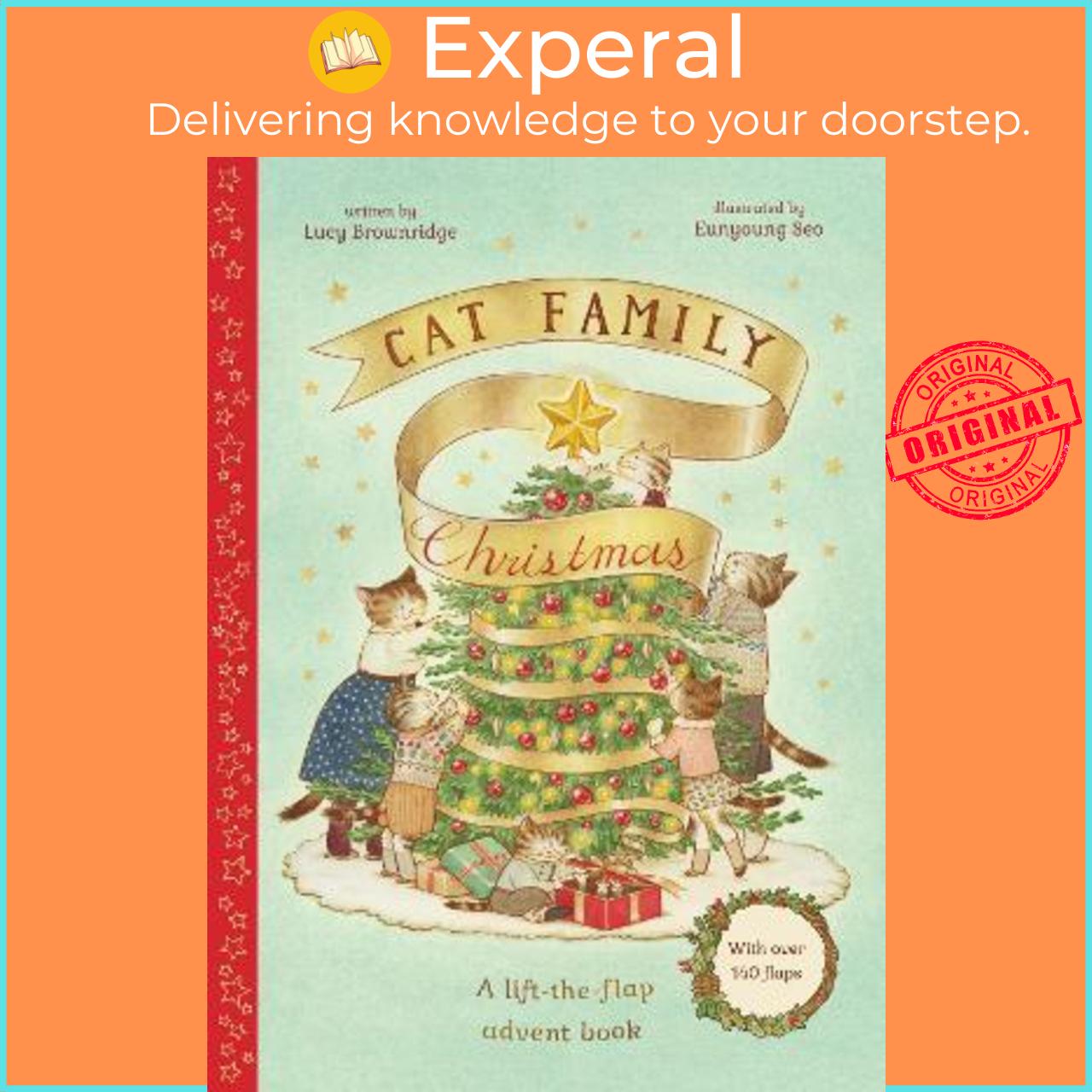 Sách - Cat Family Christmas : An Advent Lift-the-Flap Book