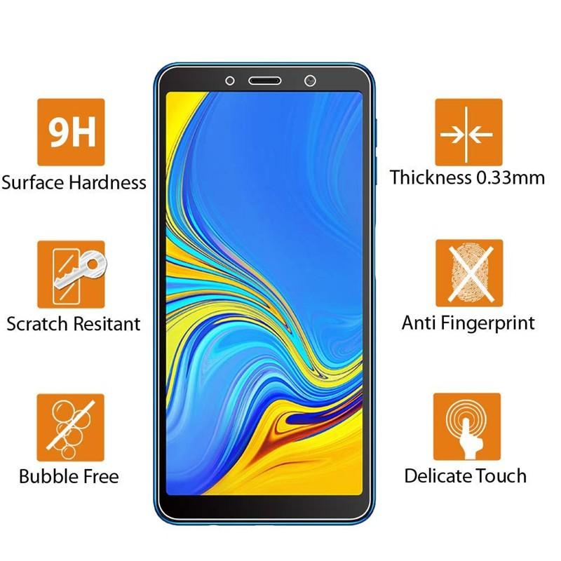 Miếng dán cường lực full màn hình dành cho Samsung Galaxy A7 2018