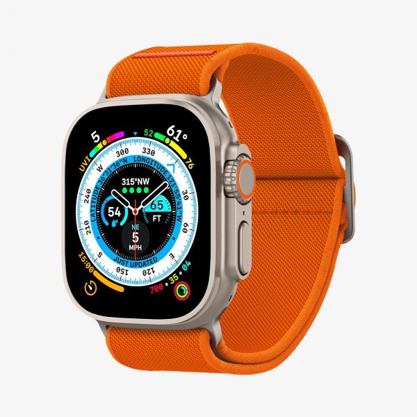 Dây Đeo Spigen Band Lite Fit Ultra cho Apple Watch Series (49mm/45mm/44mm/42mm) - Hàng chính hãng