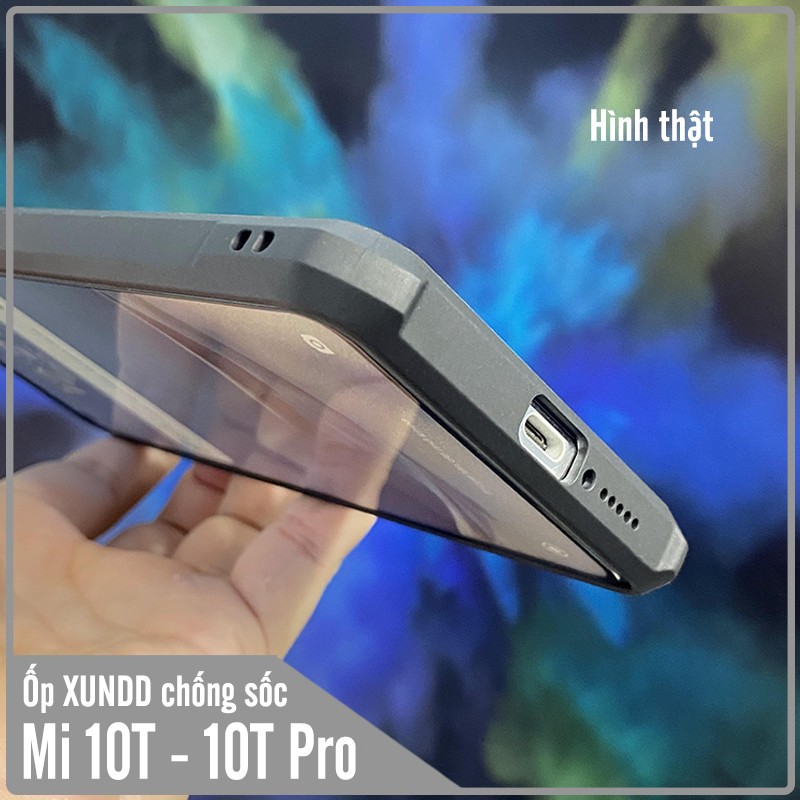 Ốp lưng cho Xiaomi Mi 10T Pro - Redmi K30S chống sốc trong viền nhựa dẻo XunDD - Hàng Nhập Khẩu