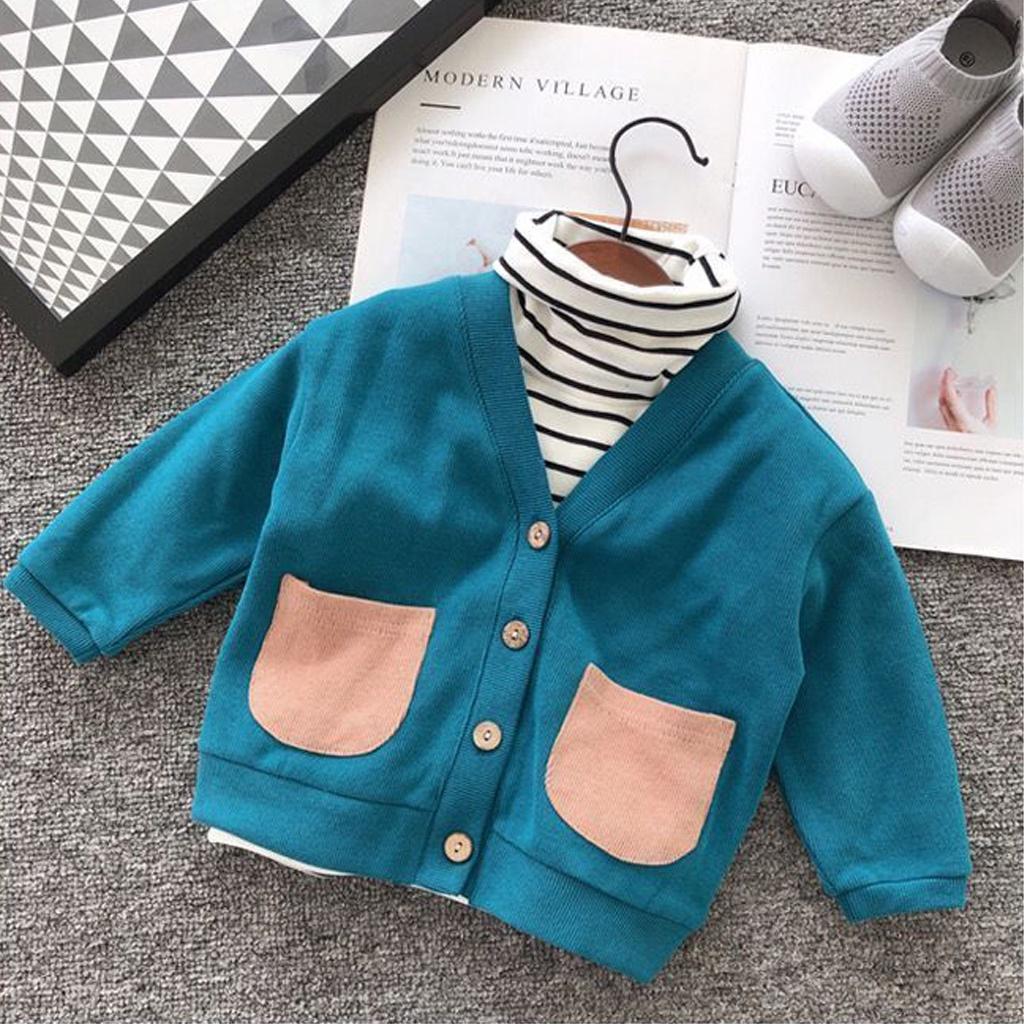 Áo khoác cardigan cho bé ROSY KIDS, Áo khoác cotton cho bé chuẩn hàng xuất khẩu cho bé từ 6-20kg