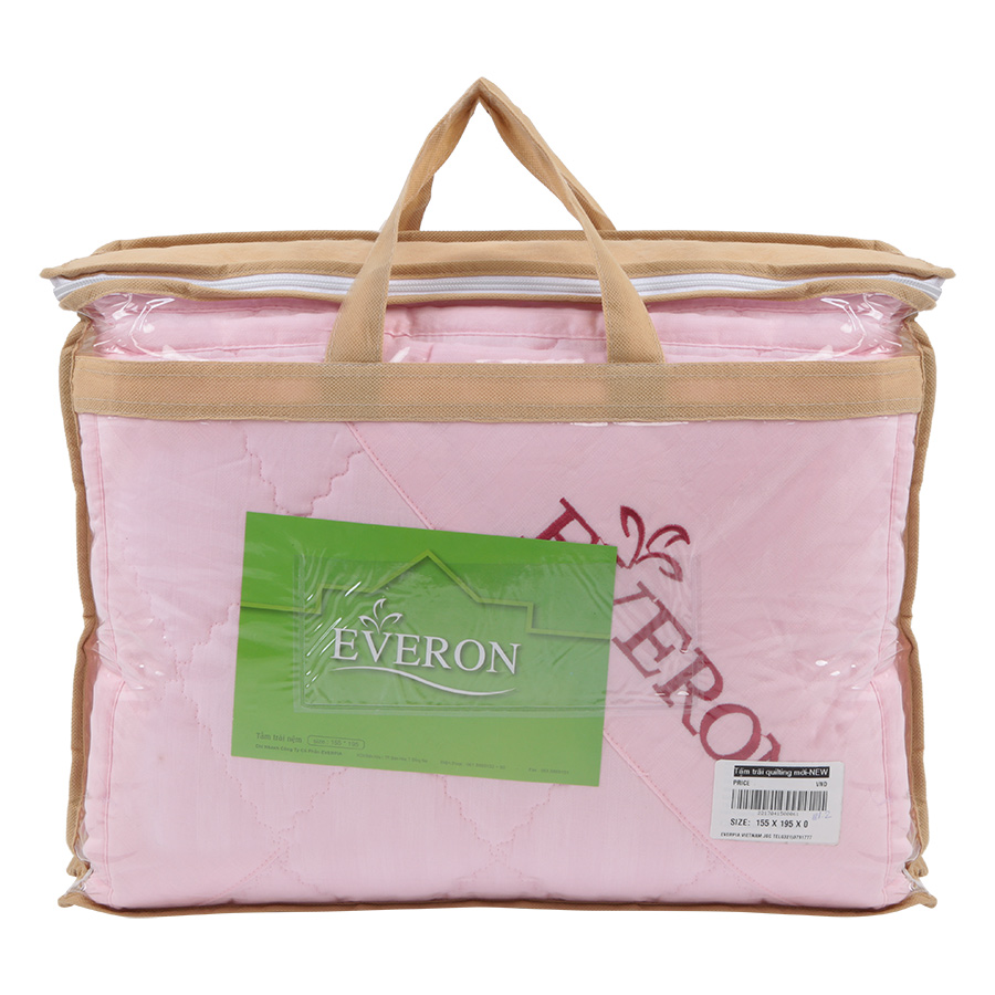 Tấm trải nệm Cotton Everon EPAD155195KM (1.55 x 1.95 m) - Giao Màu Ngẫu Nhiên