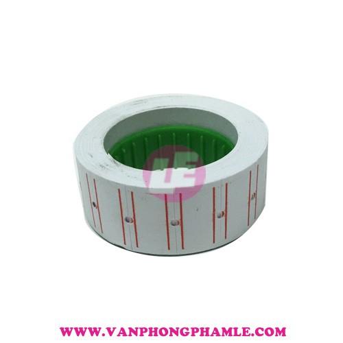 Giấy bấm giá trắng