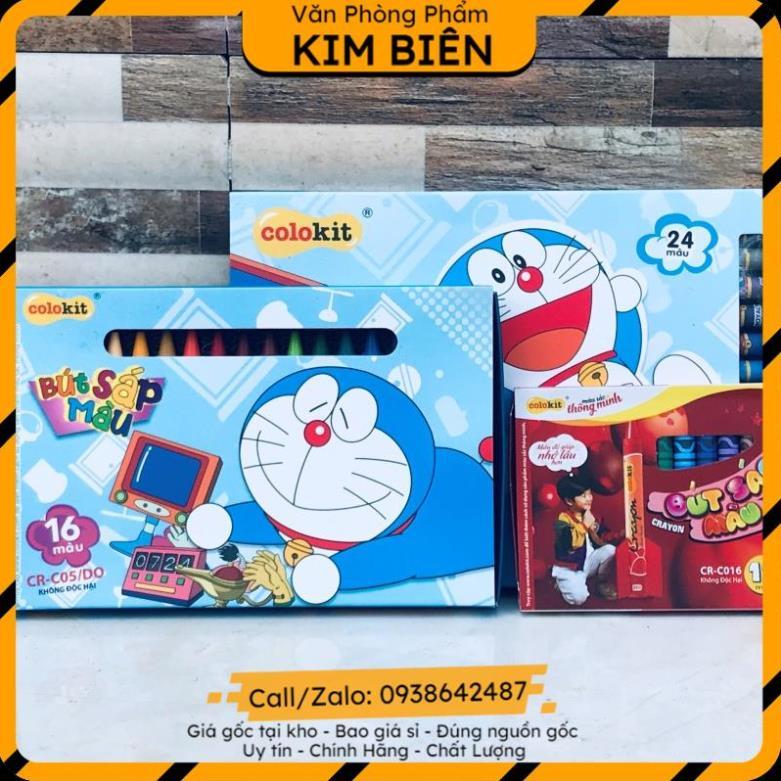 ️sỉ vpp,sẵn hàng️ Bút sáp màu TL Colokit CR-CO5 ,CR-06 có 18 màu và 24 màu - VPP Kim Biên