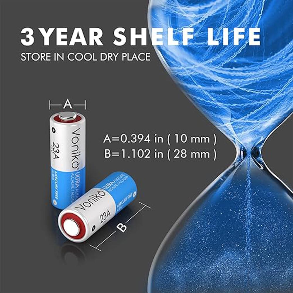 Vỉ 2 Pin Kiềm 23A 12V - Voniko