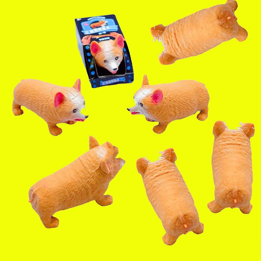 Chó Corgi,Chó Nhật Bóp Xả Stress/ Đồ chơi squishy Giá Rẻ giảm căng thẳng chất lượng đảm bảo