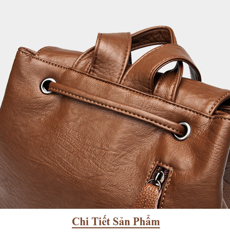 Balô da thật thời trang phong cách trẻ trung - Hàng nhập cao cấp