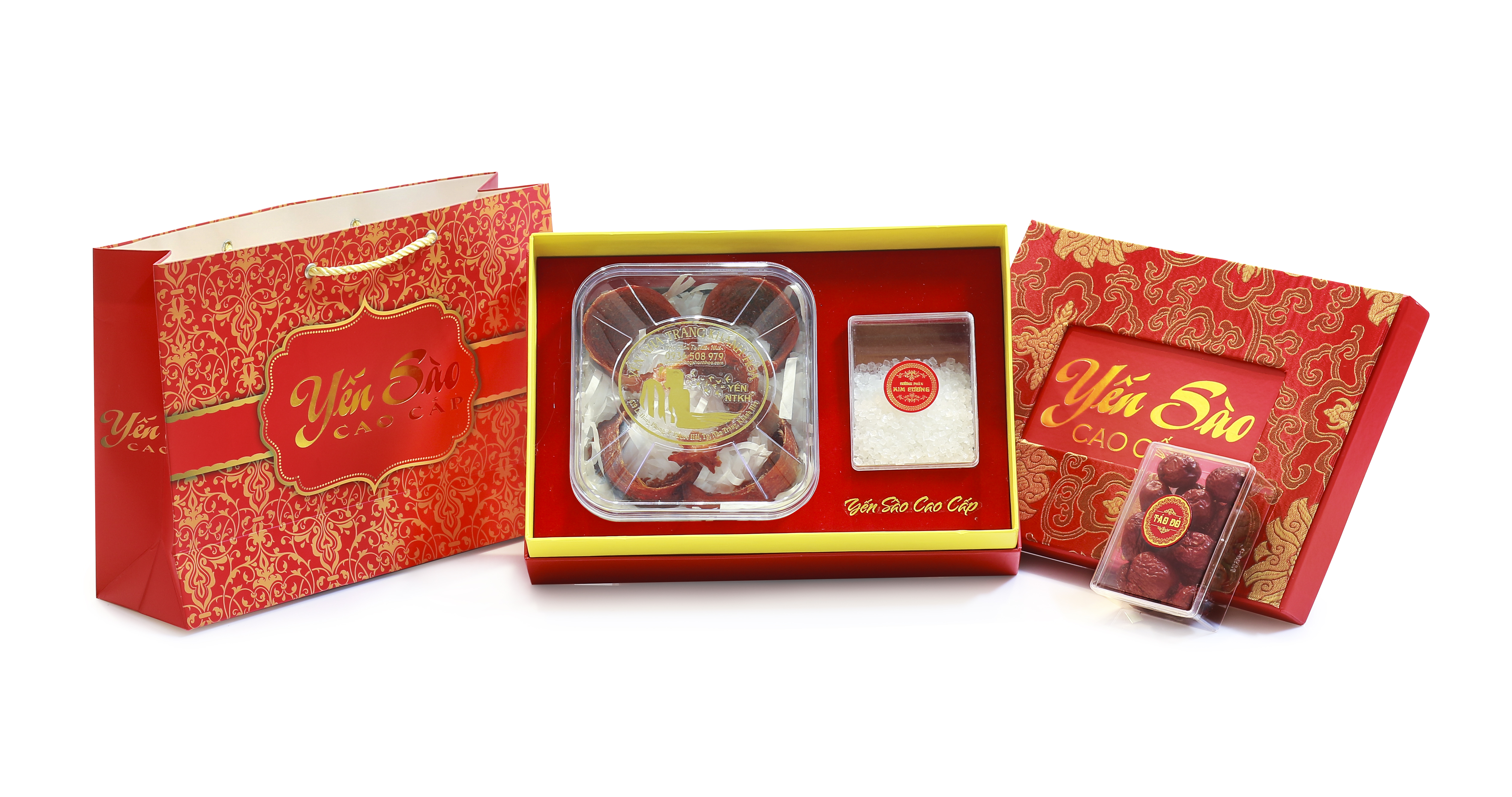 Hộp Quà Tổ Yến Sào Yến Huyết Thô Nguyên Tổ 50g Yến Nha Trang Khánh Hòa
