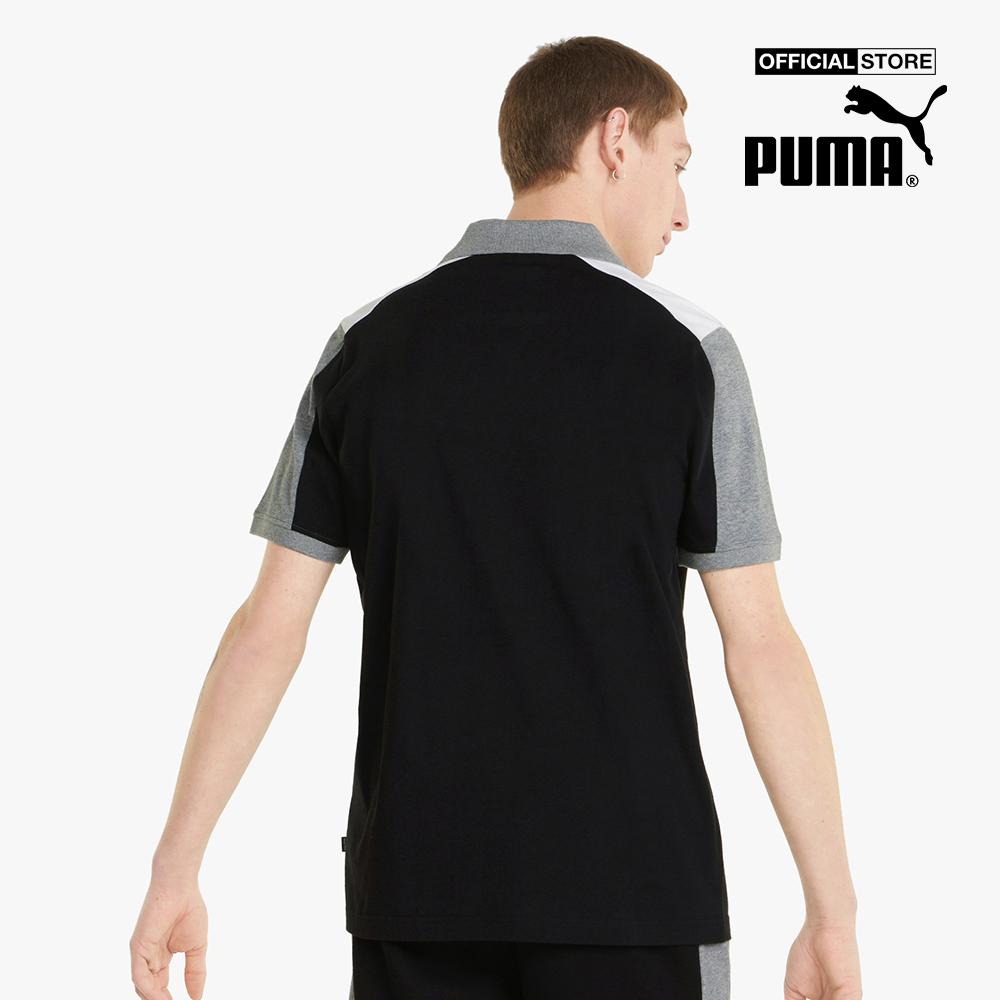 PUMA - Áo thun polo nam Essentials+ Block Jersey 848004-01