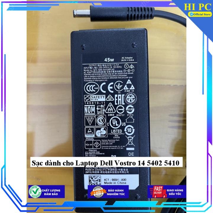 Sạc dành cho Laptop Dell Vostro 14 5402 5410 - Kèm Dây nguồn - Hàng Nhập Khẩu