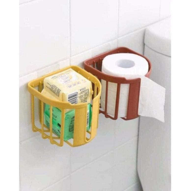 Kệ để giấy giỏ nhựa để giấy để đồ đa năng
