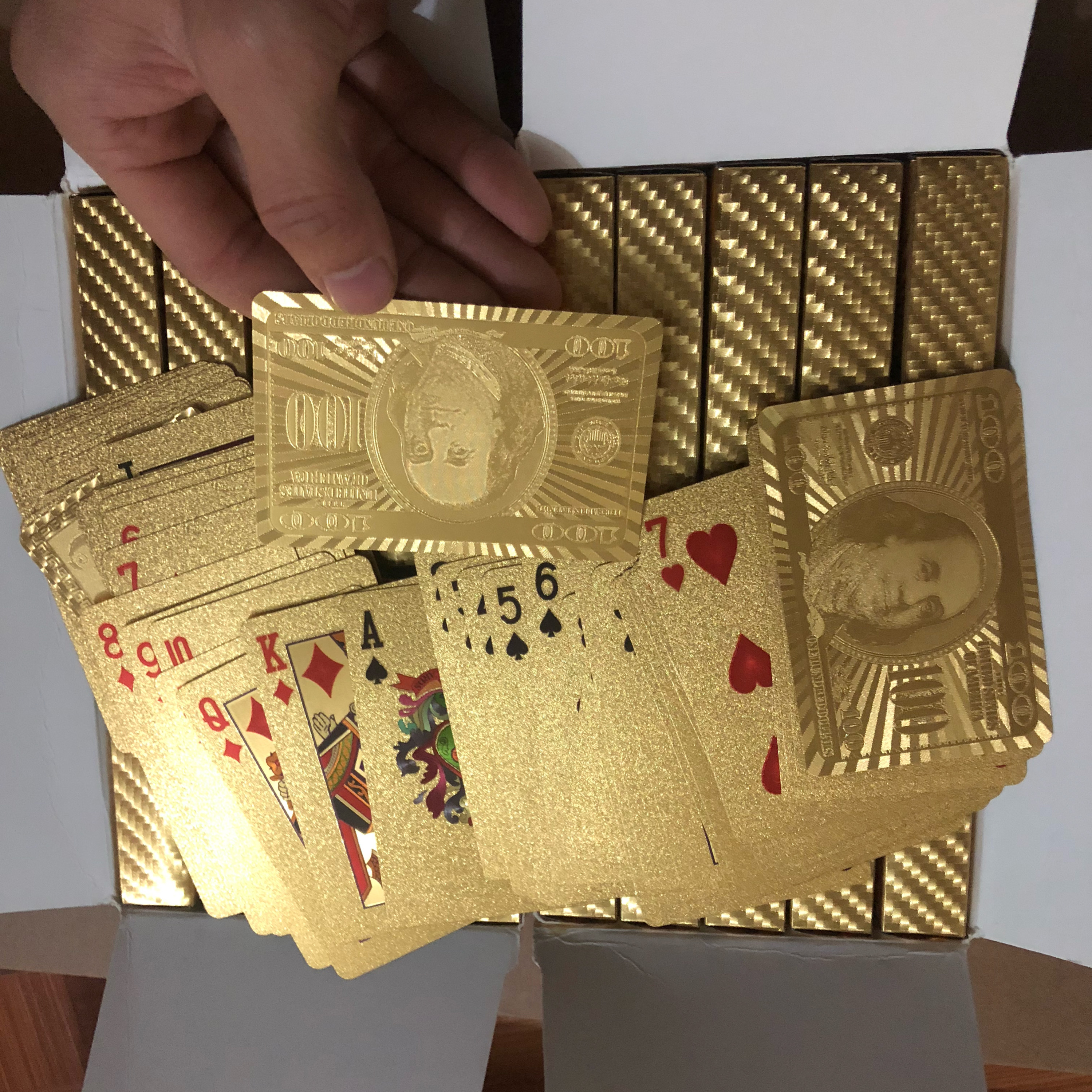 BỘ BÀI TÚ LƠ KHƠ MẠ VÀNG 24K,BỘ BÀI TÂY CỰC DẺO BỀN SIÊU ĐẸP CHO DÂN CHƠI