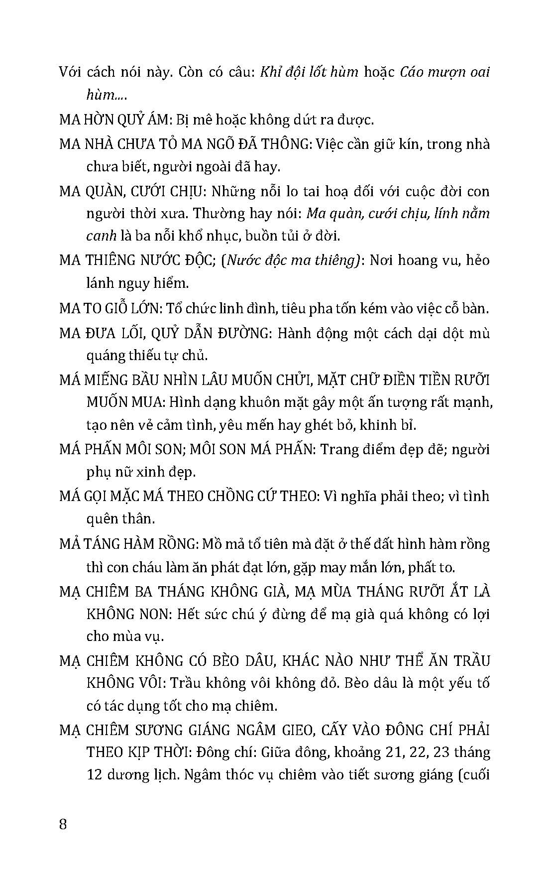 Giải Nghĩa Thành Ngữ Tục Ngữ Việt Nam - Quyển 2: Từ M Đến Y
