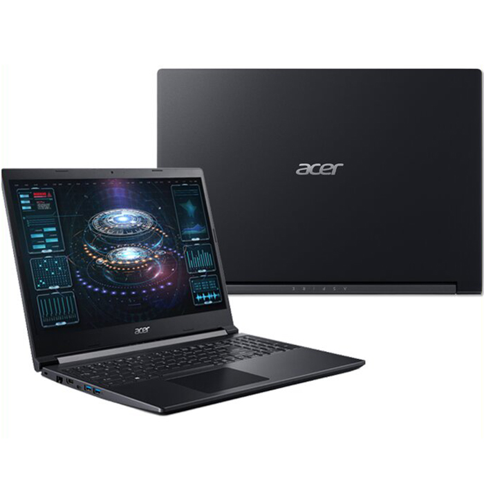 Laptop Acer Aspire 7 A715-41G-R282 NH.Q8SSV.005 (AMD Ryzen 5 3550H/ 8GB DDR4 2400MHz/ 512GB PCIe NVMe/ GTX 1650Ti 4GB GDDR6/ 15.6 FHD IPS/ Win10) - Hàng Chính Hãng