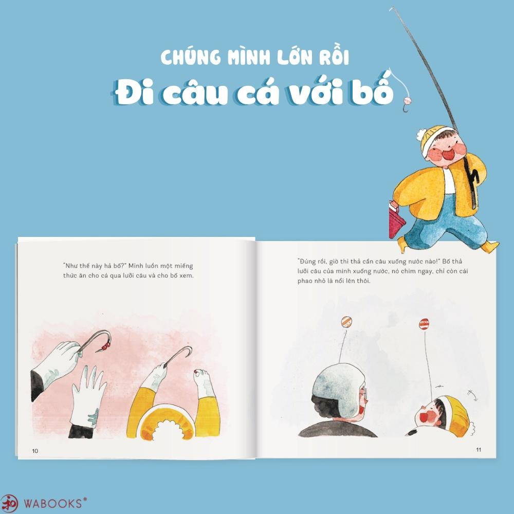 Chúng mình lớn rồi Ehon dành cho trẻ từ 3 - 6 tuổi - Bản Quyền