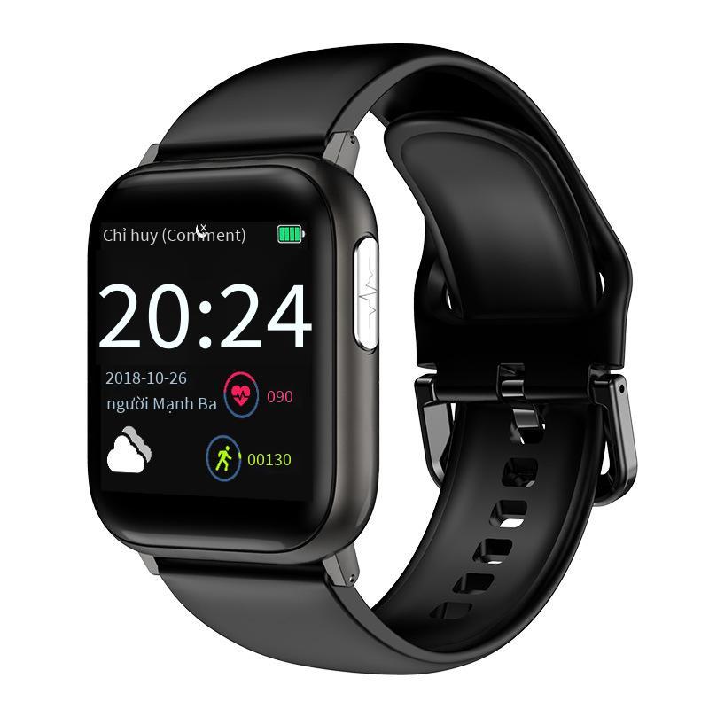 Phong cách mới nhất V6 vòng đeo tay thông minh mới ECG + PPG ECG huyết áp nhịp tim báo động oxy máu phát hiện giấc ngủ thể thao không thấm nước
