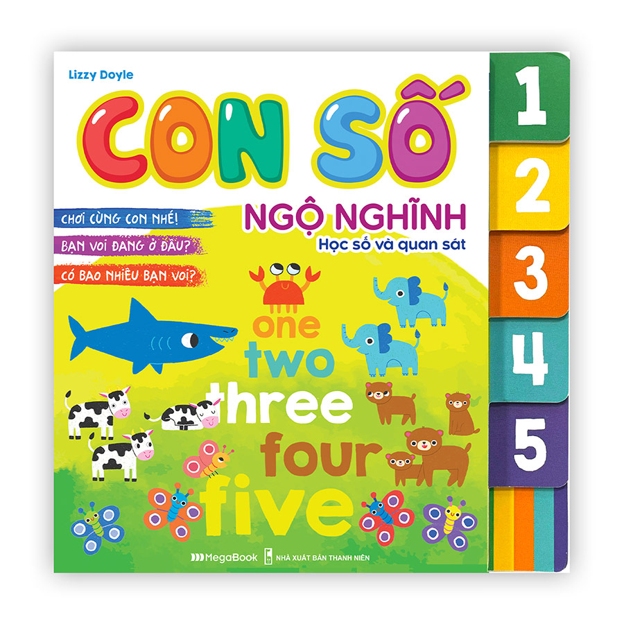 Combo Con Số Ngộ Nghĩnh và Màu Sắc Đậm Đà