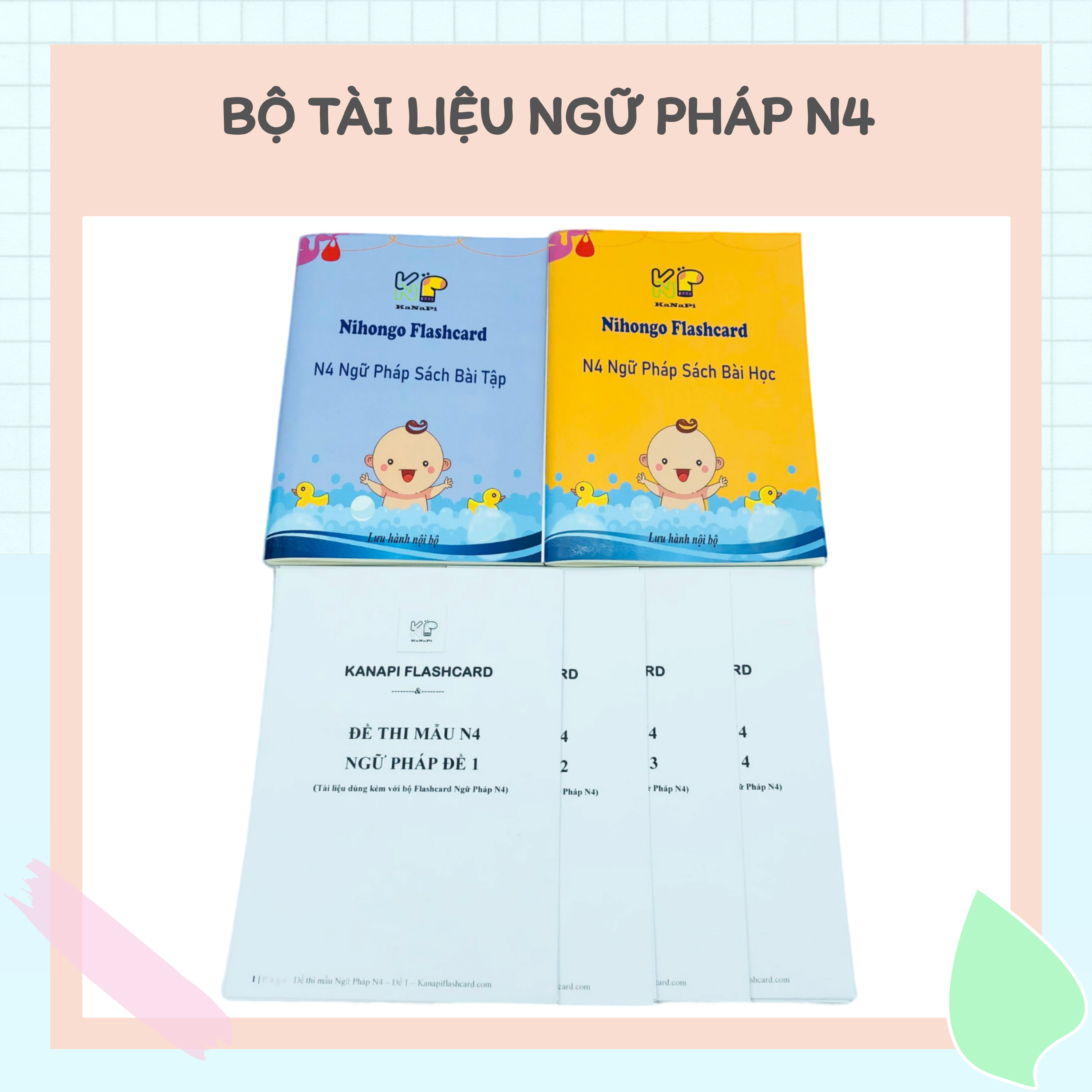 Bộ Tài Liệu N4 Ngữ Pháp - Kanapi Flashcard