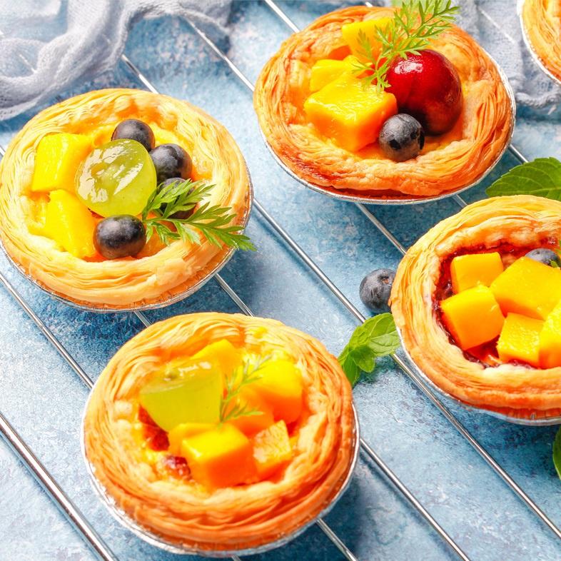 Set 250 đế làm bánh Tart trứng giấy bạc dùng 1 lần - Bát đựng gia vị, nước chấm