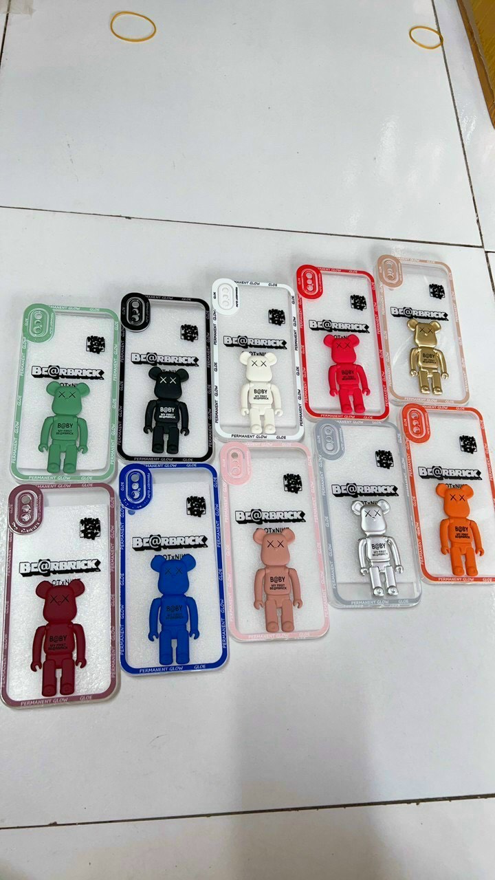 Ốp Điện Thoại Rô Bốt Viền Chữ Kiêm Giá Đỡ Điện Thoại Dành Cho iphone 13promax, 12promax,11promax,xsmax_A140
