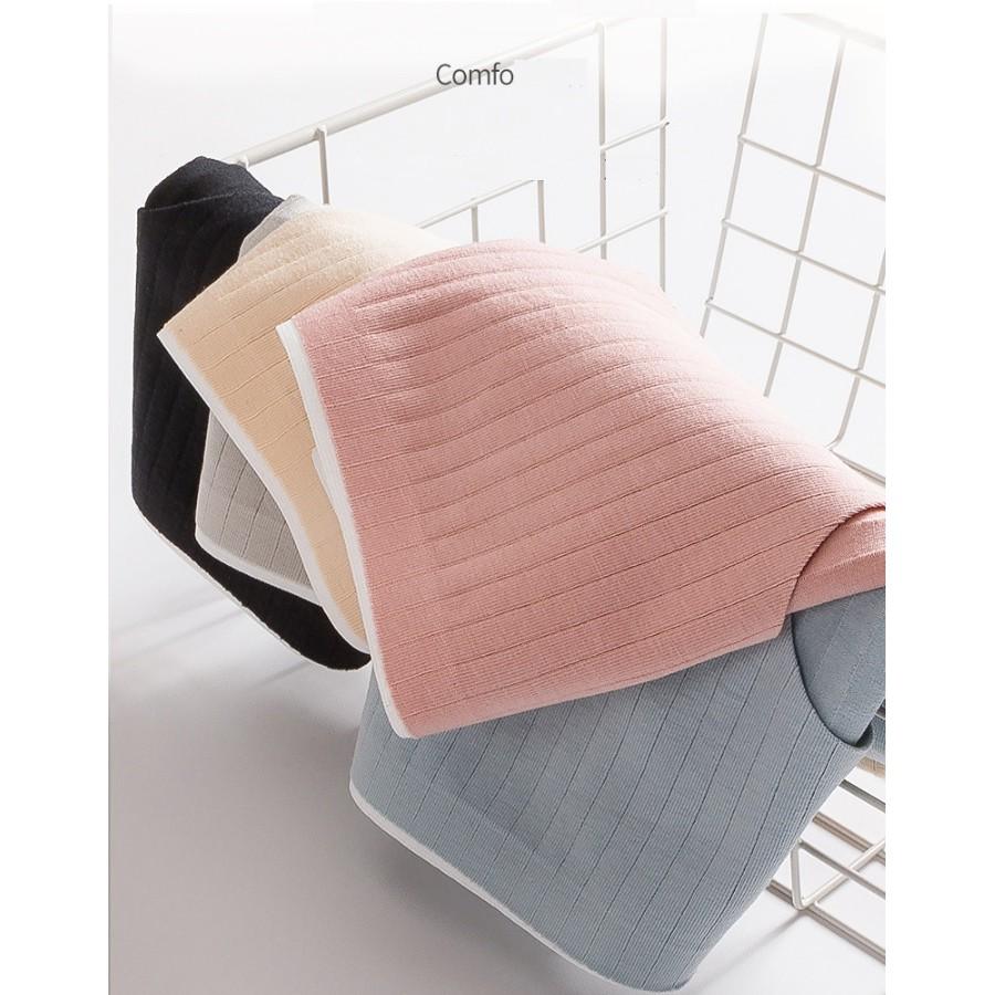 Quần Lót Cotton Gân Tăm Không Đường May Kháng Khuẩn CT06
