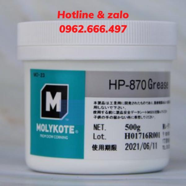 Mỡ Molykote HP-870 , Molykote HP870