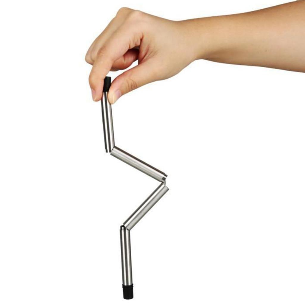 4 Pcs Portable Reusable Collapsible Straws with Cleaning Brush Eco-friendly