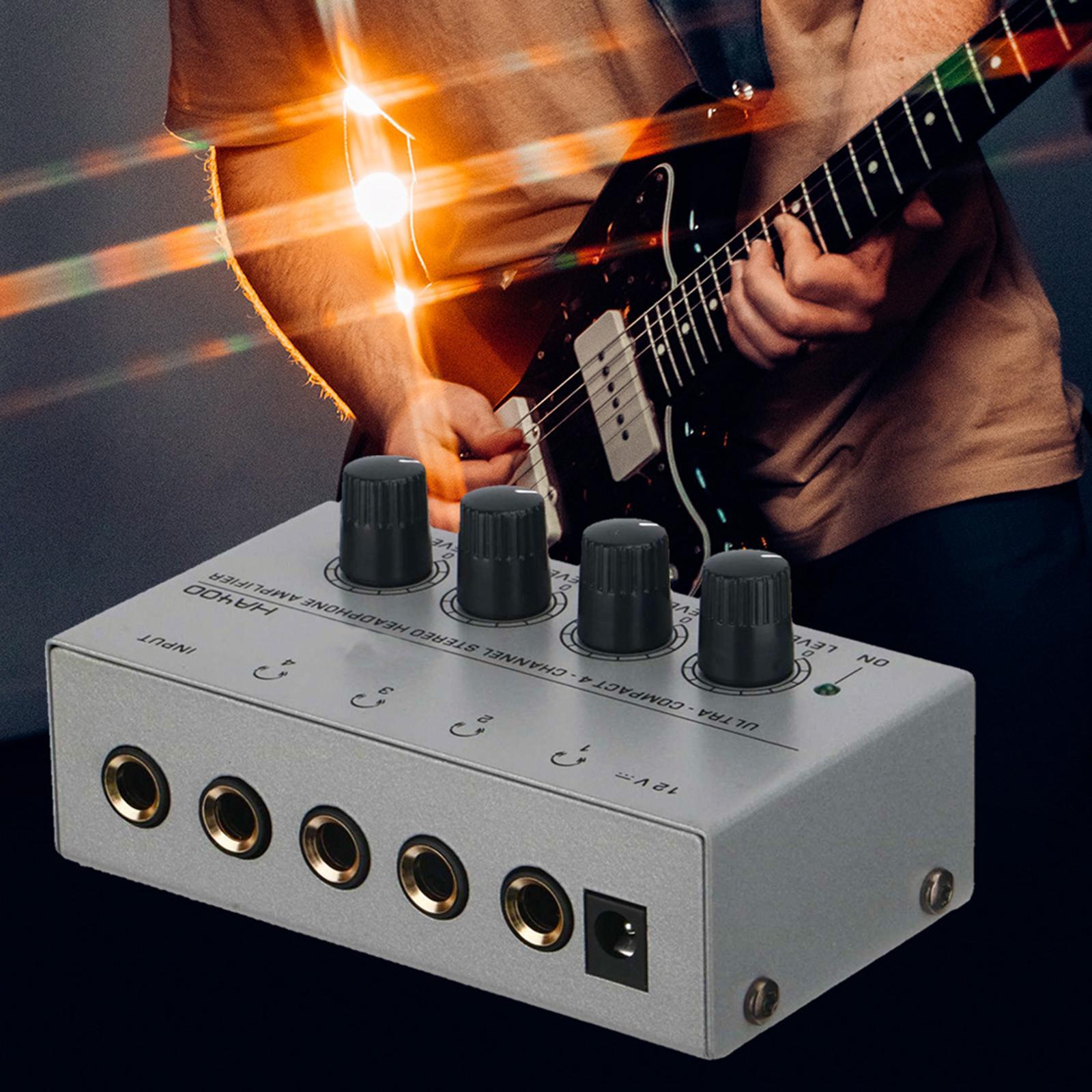 Headphone amp Mixer Low Noise Portable for Sound Reinforcement Music