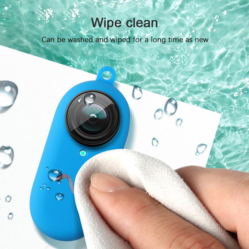Ốp Bảo Vệ Chống Trầy Xước Bảo Vệ Dành Cho Insta360 GO 2 Hộp Sạc Mềm Bao Phụ Kiện Máy Ảnh Thể Thao