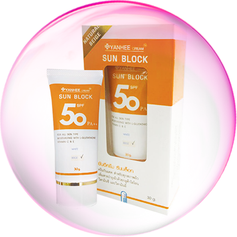 Kem chống nắng YANHEE  Sunblock (White) Thái Lan 30g