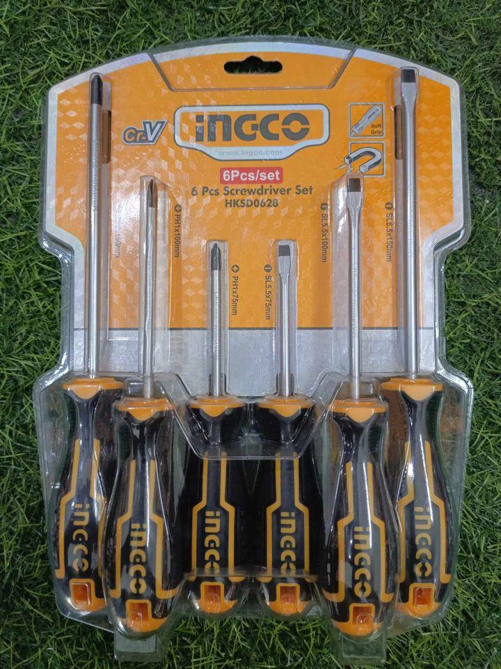 BỘ TUỐC NƠ VÍT 6 CÂY INGCO HKSD0628 - HÀNG CHÍNH HÃNG