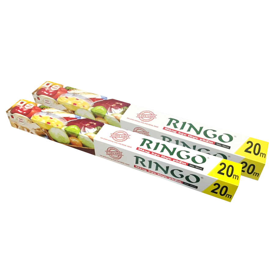 Bộ 2 Màng Bọc Thực Phẩm PVC Ringo CF045 (45cm x 20m)