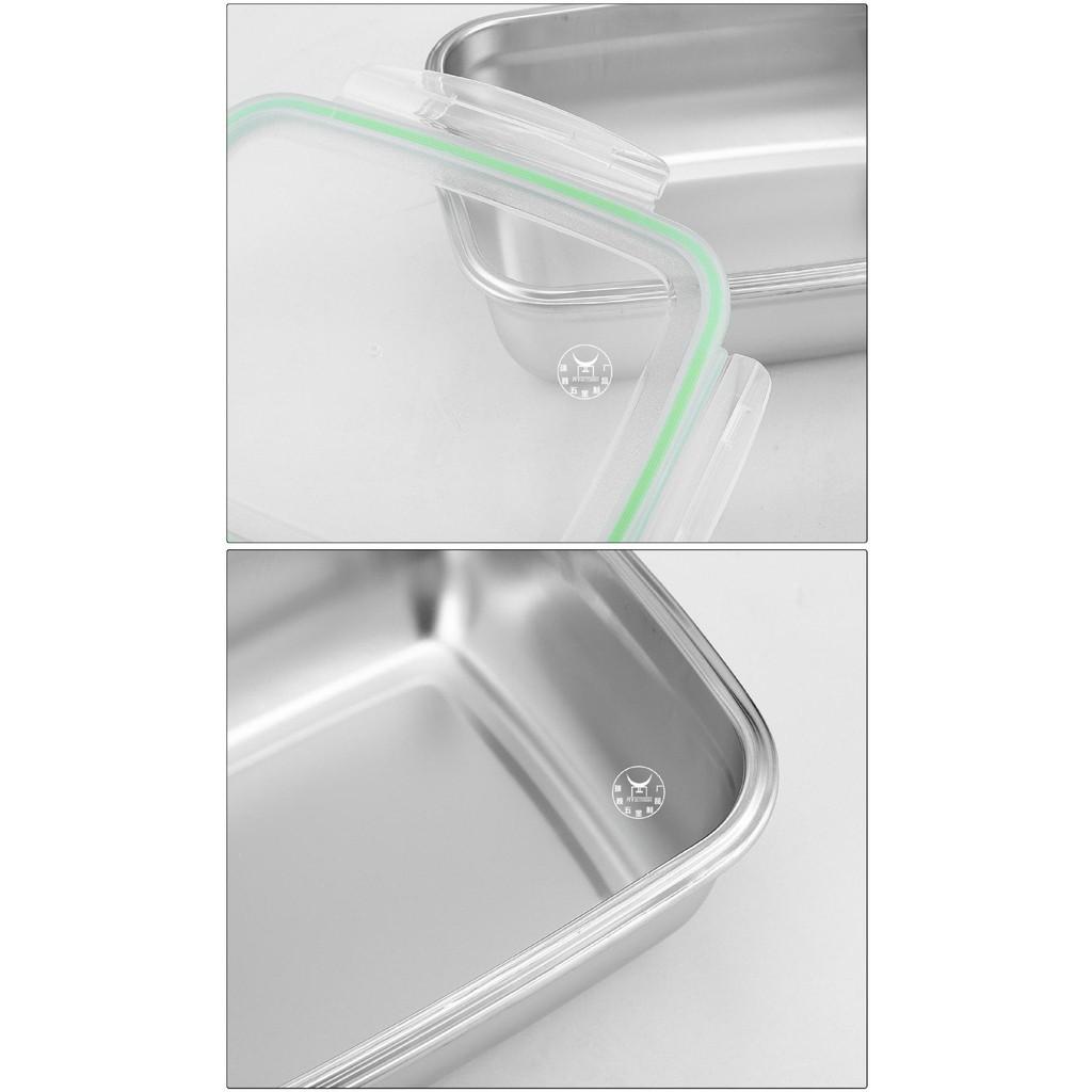 Hộp đựng thực phẩm hình chữ nhật 850 ml