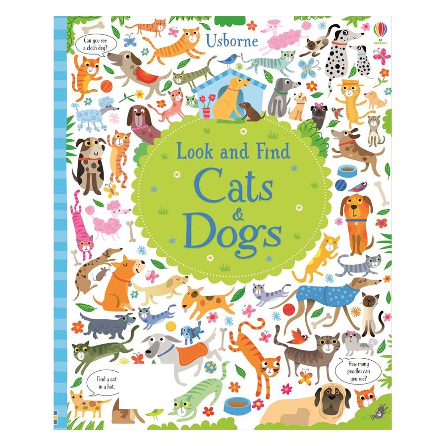 Usborne Look and Find Cats and Dogs