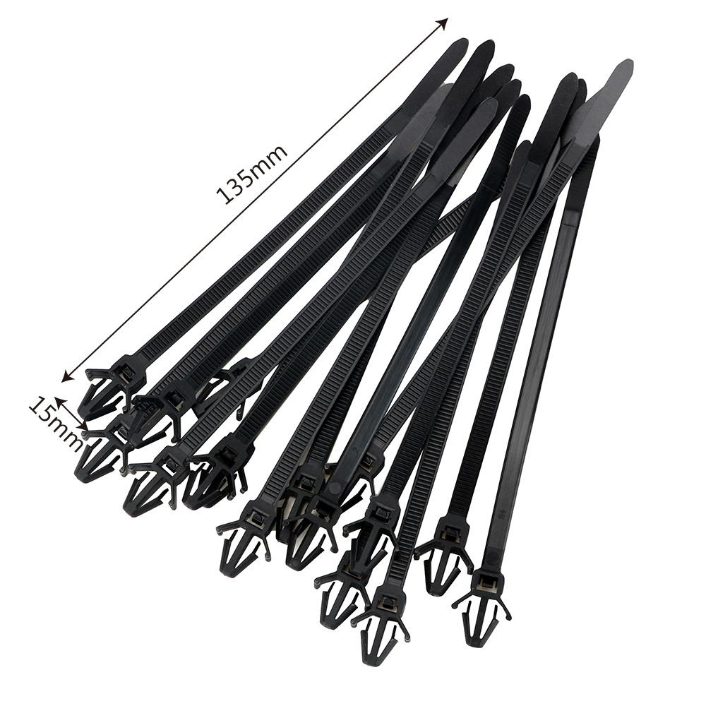 Set 15 kẹp cố định dây cáp cho xe hơi