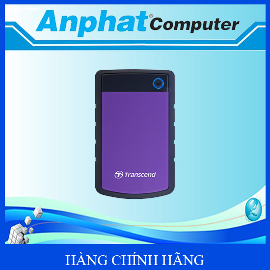 Ổ cứng di động HDD 1TB/2TB/4TB Transcend StoreJet 2.5″ H3 – Hàng Chính Hãng