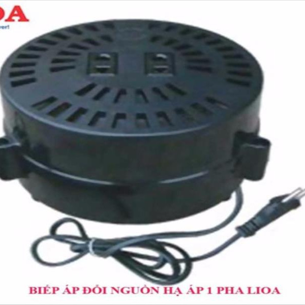 Biến áp đổi nguồn hạ áp 1 pha LIOA 1,2KVA vào 220v ra 100-120v