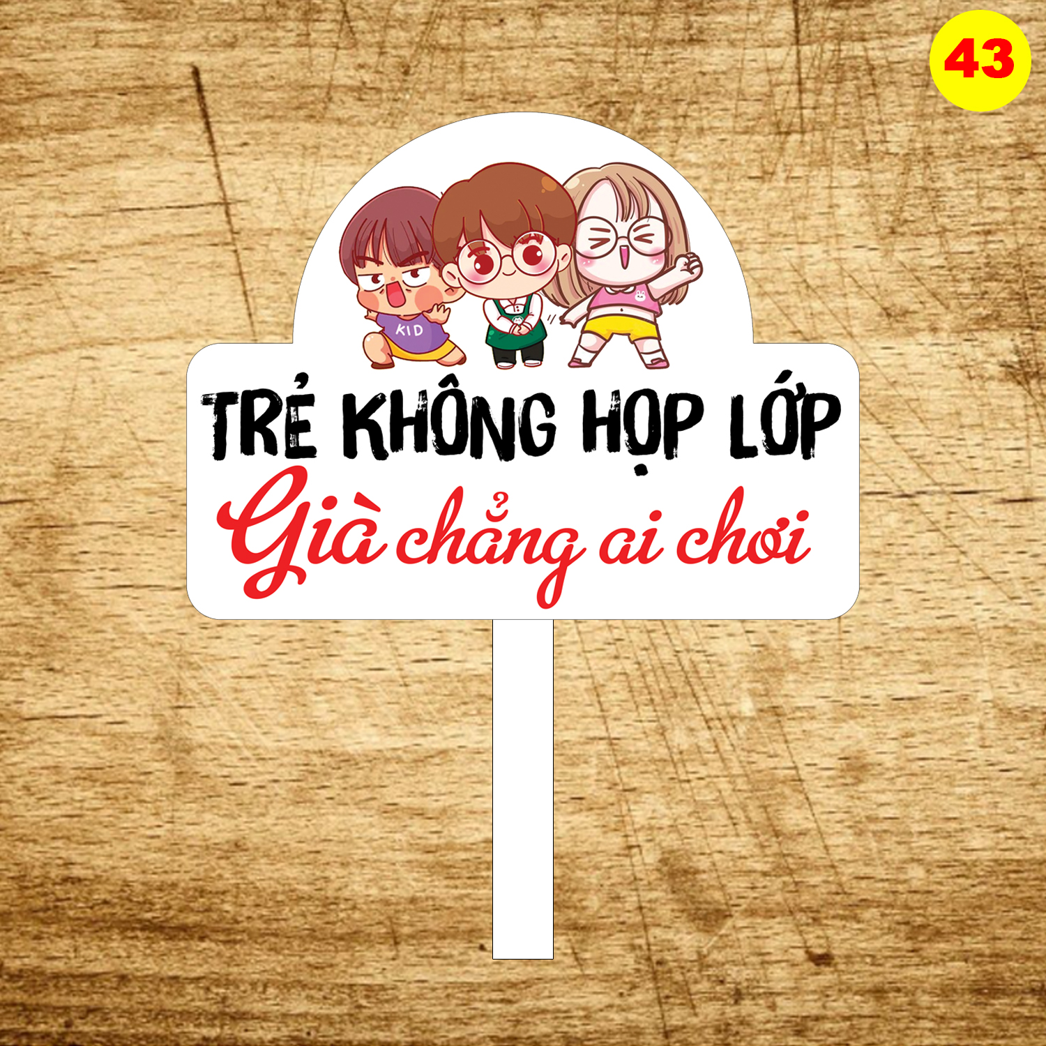 Bảng hashtag chụp ảnh họp lớp, kỷ yếu học sinh MS 43